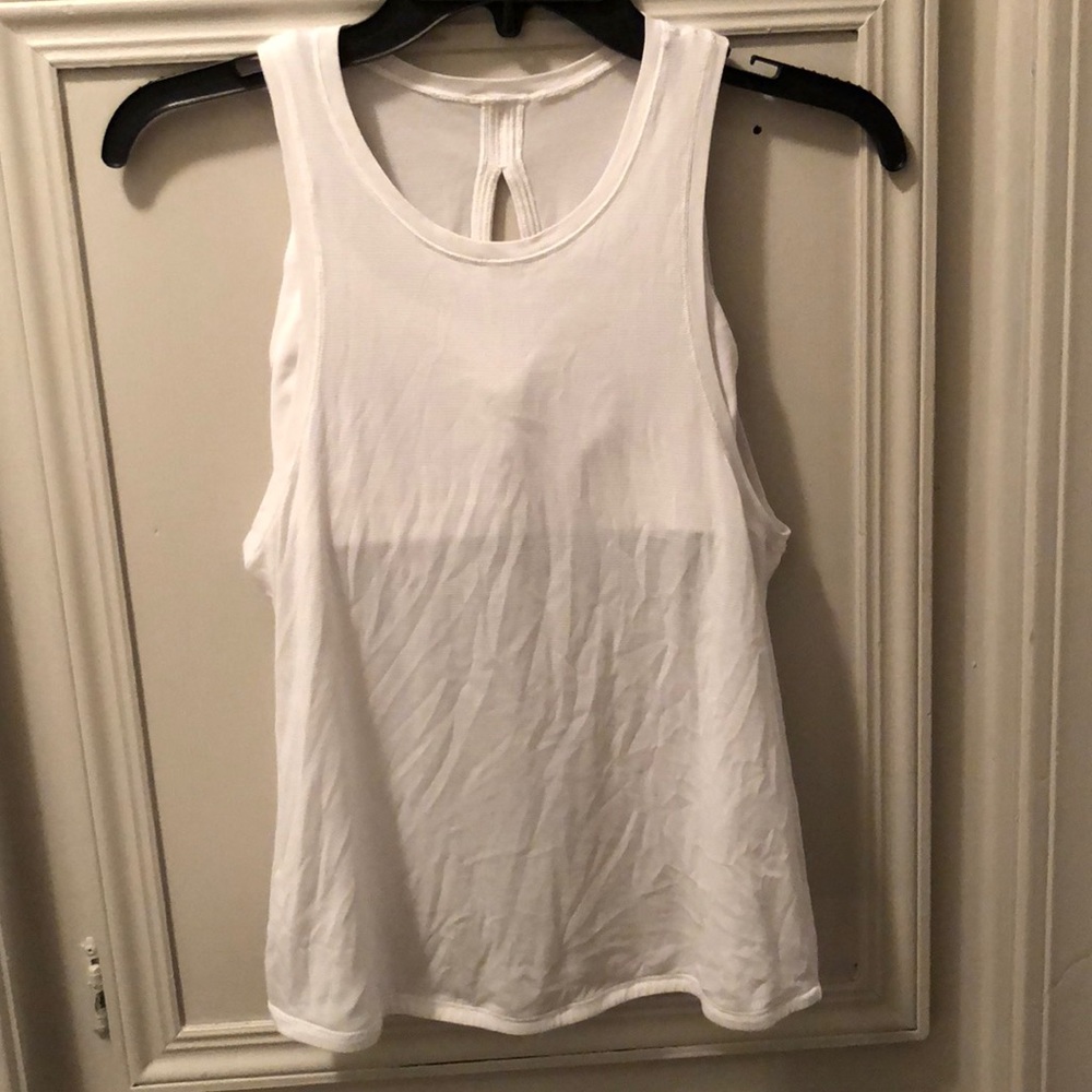 Lululemon White Tank